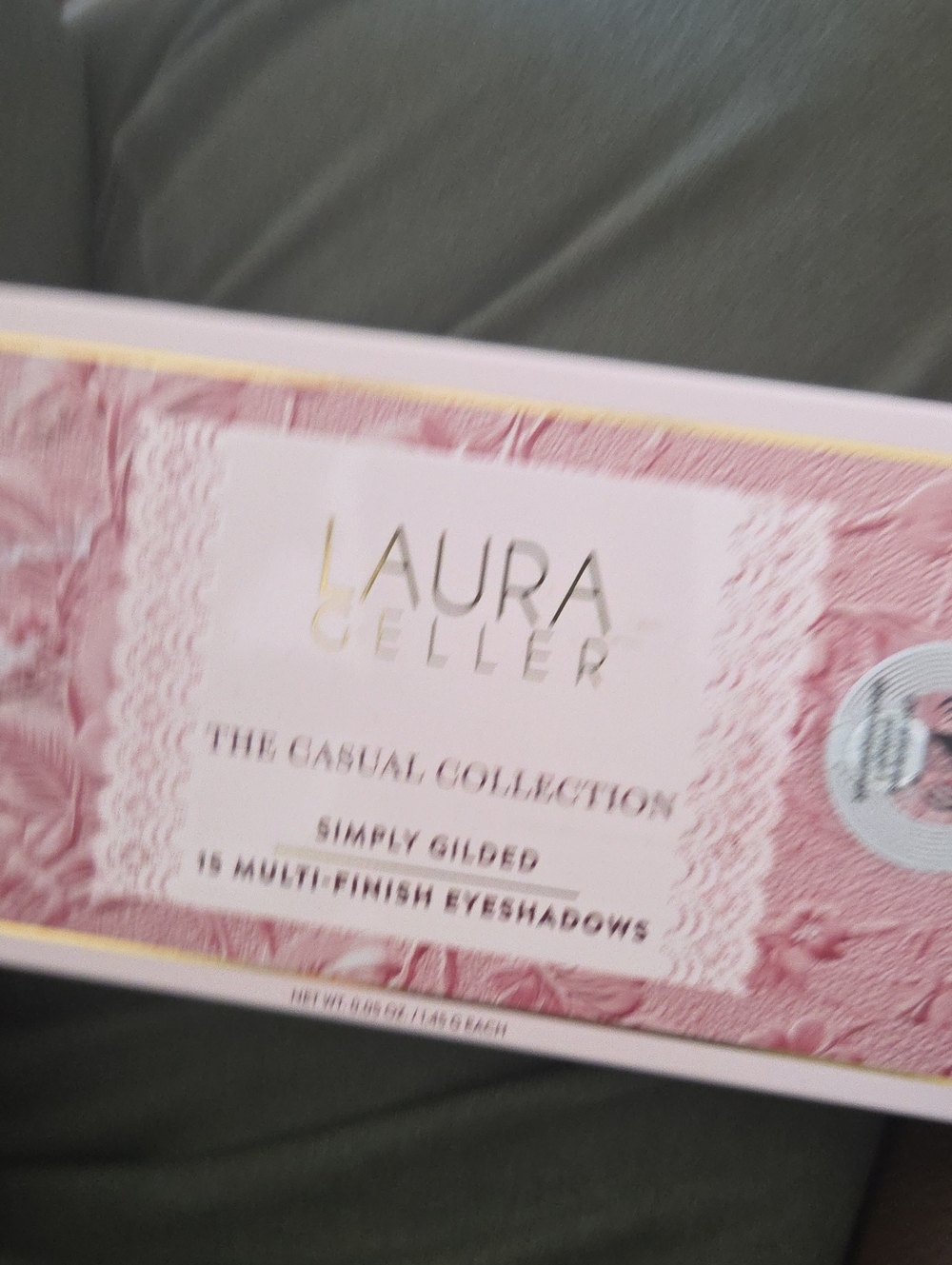 Laura Geller Pink & Gold Simply Gilded Eyeshadow Palette